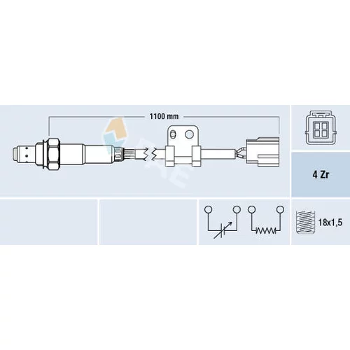 Lambda sonda FAE 77295