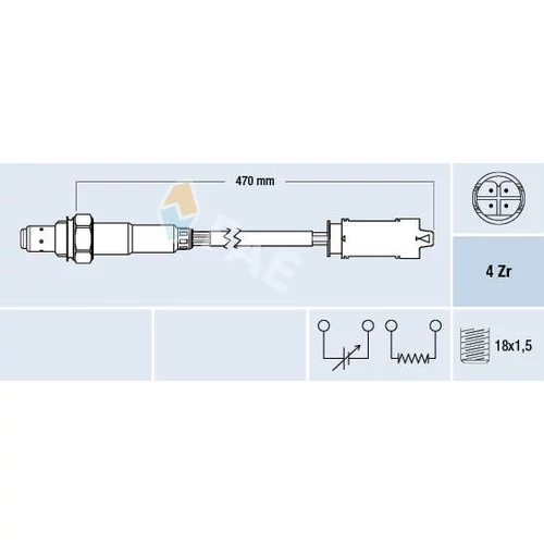 Lambda sonda FAE 77326