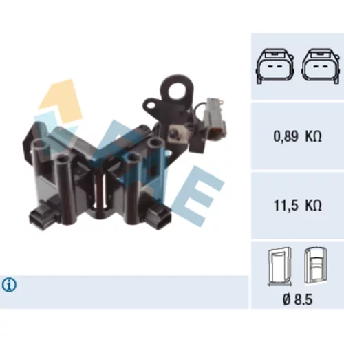Zapaľovacia cievka FAE 80402