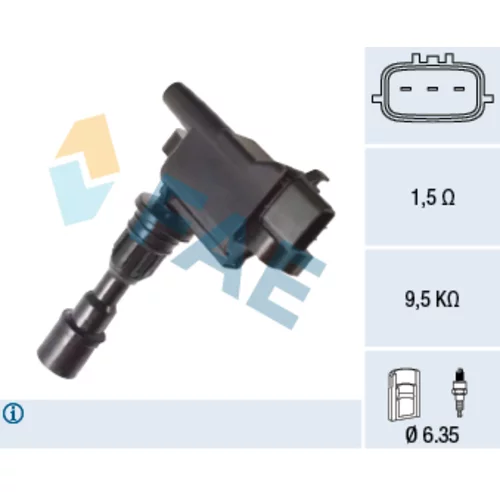 Zapaľovacia cievka FAE 80412