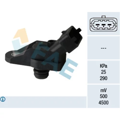 Snímač tlaku v sacom potrubí FAE 15053