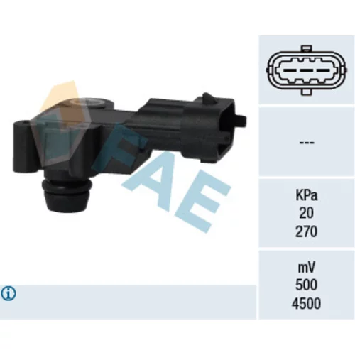 Snímač tlaku v sacom potrubí FAE 15100
