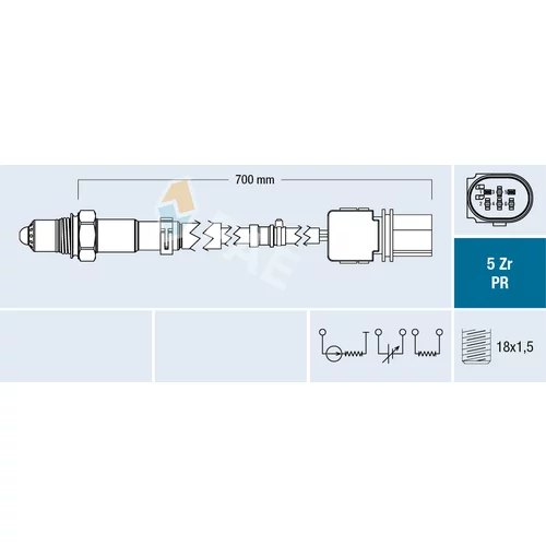 Lambda sonda FAE 75130