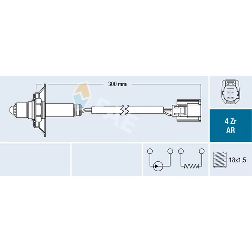 Lambda sonda FAE 75624