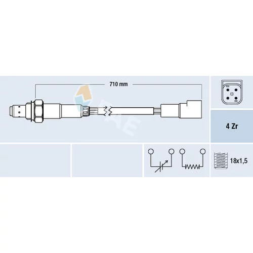 Lambda sonda FAE 77169