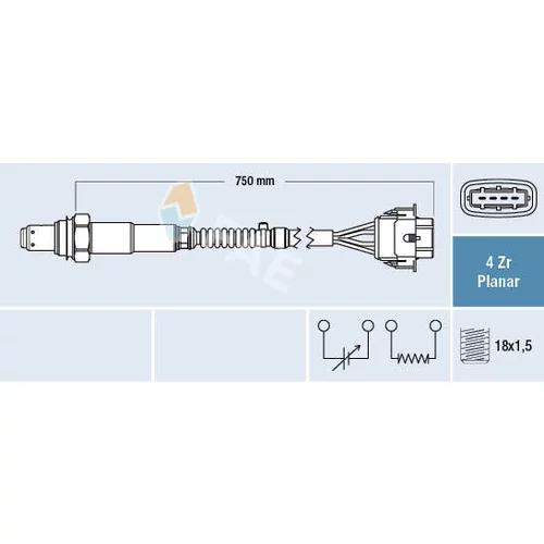 Lambda sonda FAE 77308