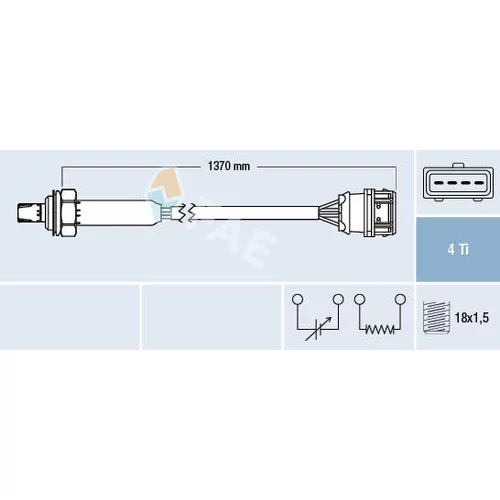 Lambda sonda FAE 77359