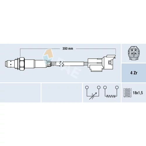 Lambda sonda FAE 77480