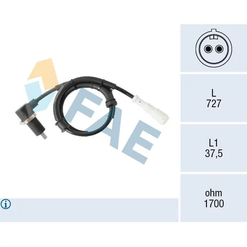 Snímač počtu otáčok kolesa FAE 78575