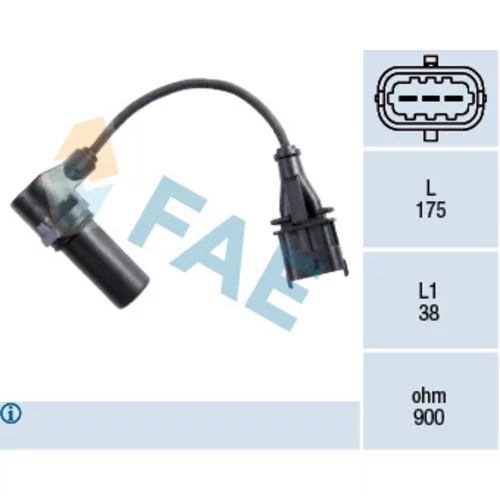 Snímač impulzov kľukového hriadeľa FAE 79222