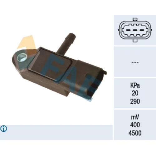 Snímač tlaku v sacom potrubí FAE 15184