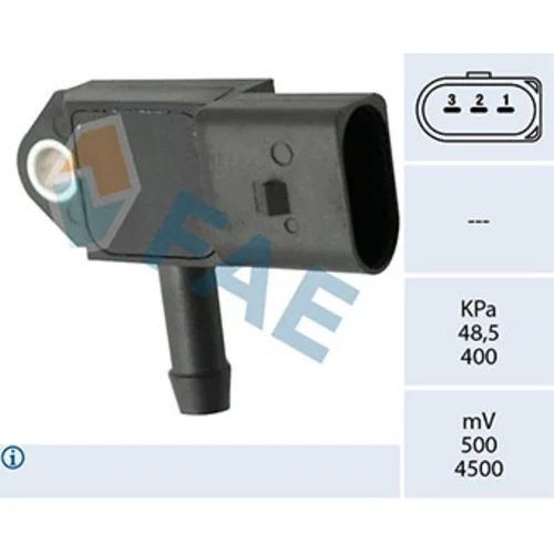 Snímač tlaku v sacom potrubí FAE 16133