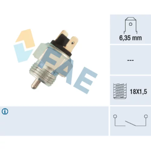 Spínač cúvacích svetiel FAE 40310