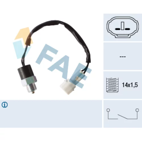 Spínač cúvacích svetiel FAE 40760