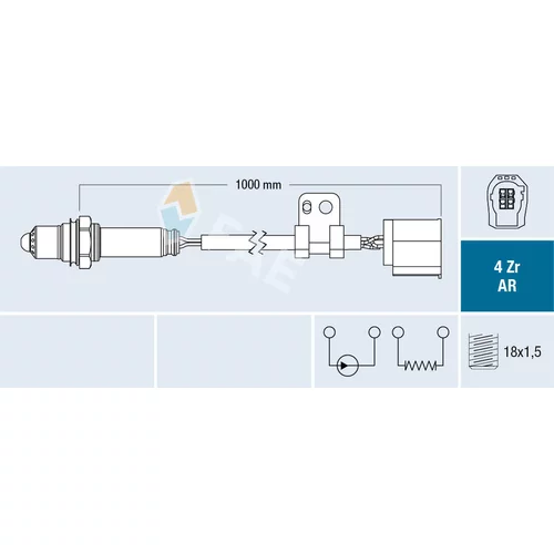 Lambda sonda FAE 75612