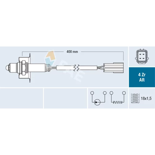 Lambda sonda FAE 75643