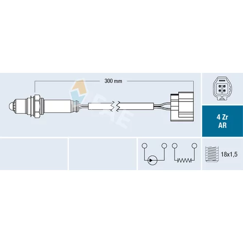 Lambda sonda FAE 75653