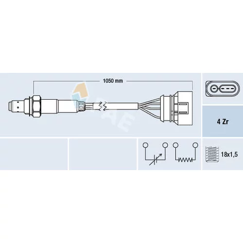 Lambda sonda FAE 77134