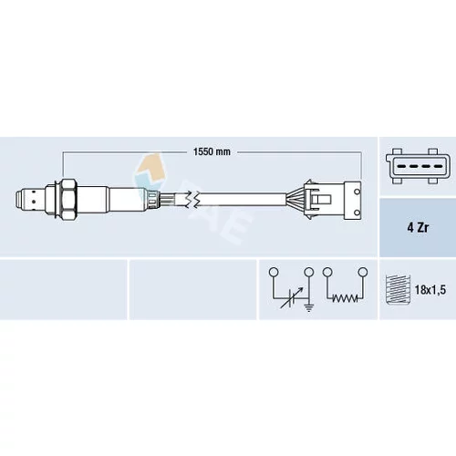 Lambda sonda FAE 77167