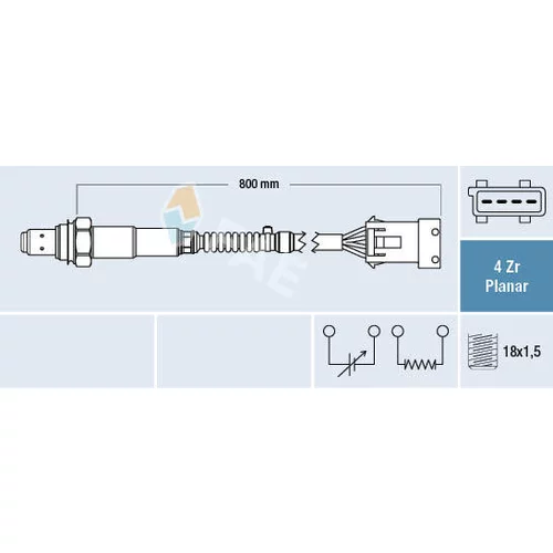 Lambda sonda FAE 77234