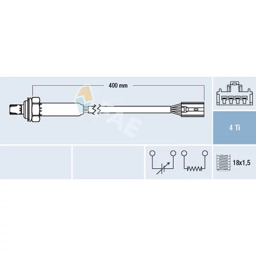 Lambda sonda FAE 77357