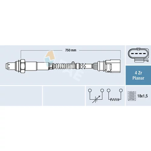 Lambda sonda FAE 77901