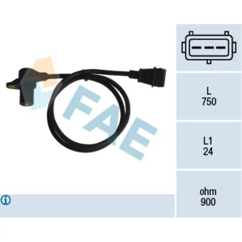 Snímač impulzov kľukového hriadeľa FAE 79058