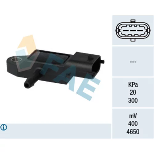 Snímač tlaku v sacom potrubí FAE 15128