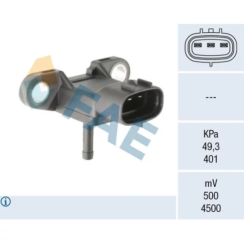 Snímač tlaku v sacom potrubí FAE 15156