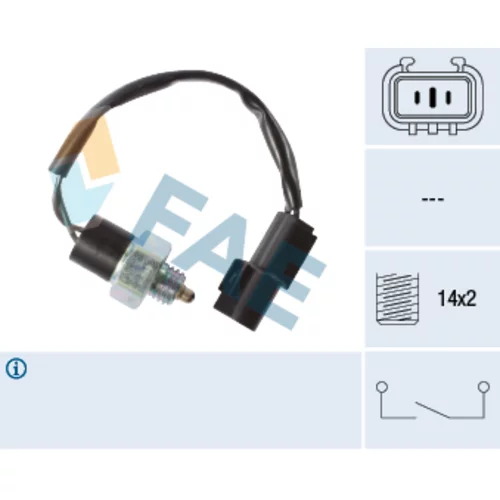Spínač cúvacích svetiel FAE 40898