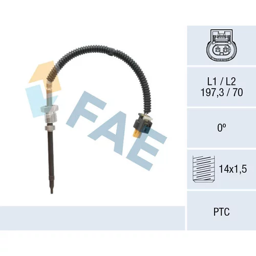 Snímač teploty výfukových plynov FAE 68043