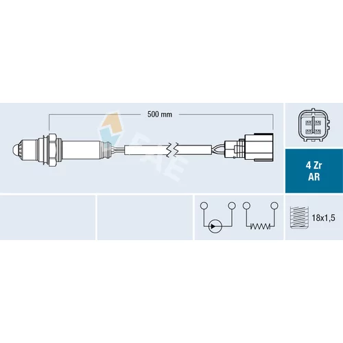 Lambda sonda FAE 75618