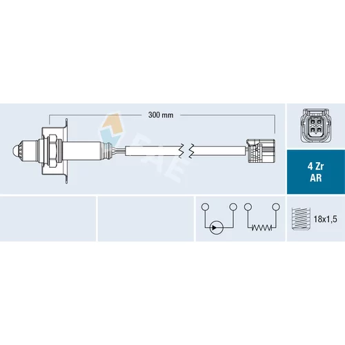 Lambda sonda FAE 75622