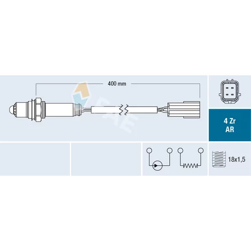 Lambda sonda FAE 75640