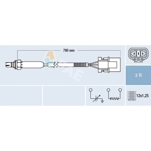 Lambda sonda 77181 /FAE/