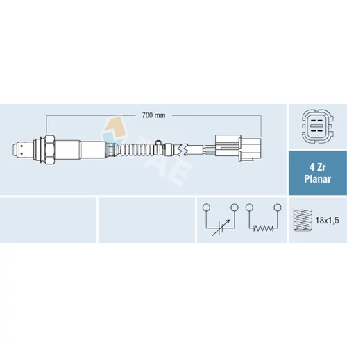 Lambda sonda FAE 77689