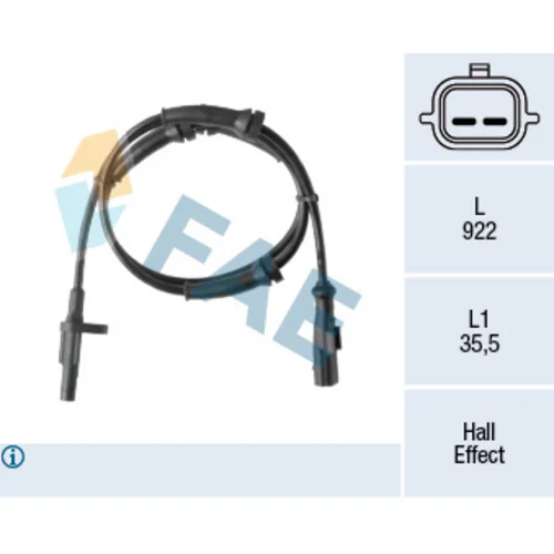 Snímač počtu otáčok kolesa FAE 78513