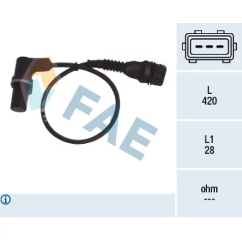 Snímač polohy vačkového hriadeľa FAE 79304