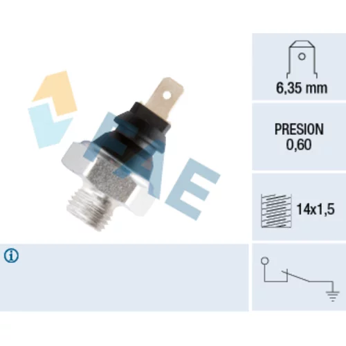 Olejový tlakový spínač FAE 11260
