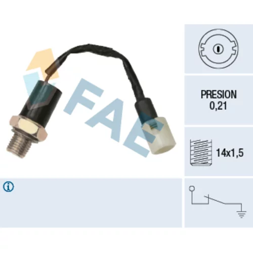Olejový tlakový spínač FAE 12510