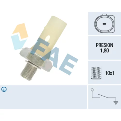 Olejový tlakový spínač FAE 12883