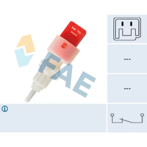 Spínač ovládania spojky (pre tempomat) FAE 24668