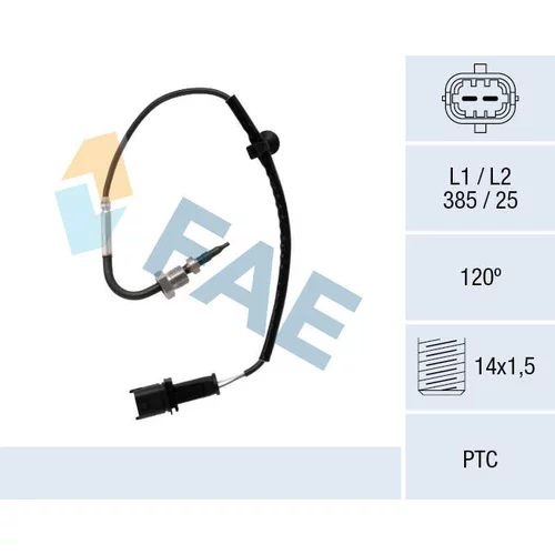 Snímač teploty výfukových plynov FAE 68096