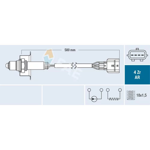 Lambda sonda FAE 75646