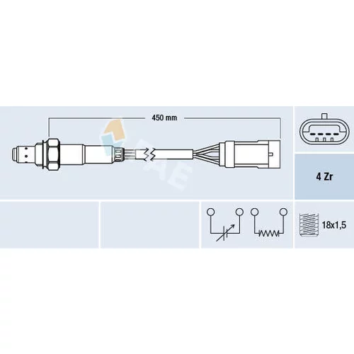 Lambda sonda FAE 77207