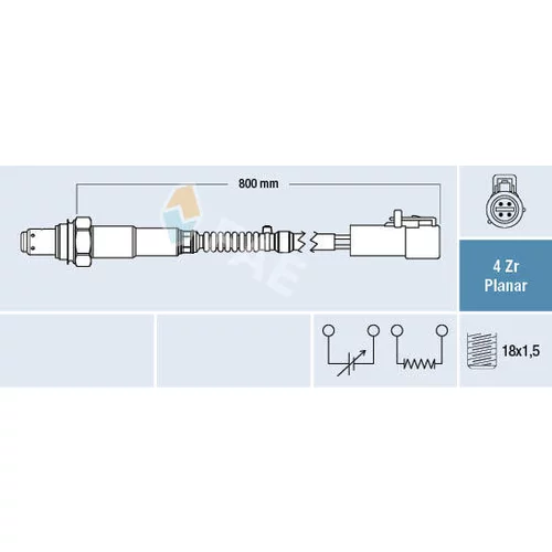 Lambda sonda FAE 77263