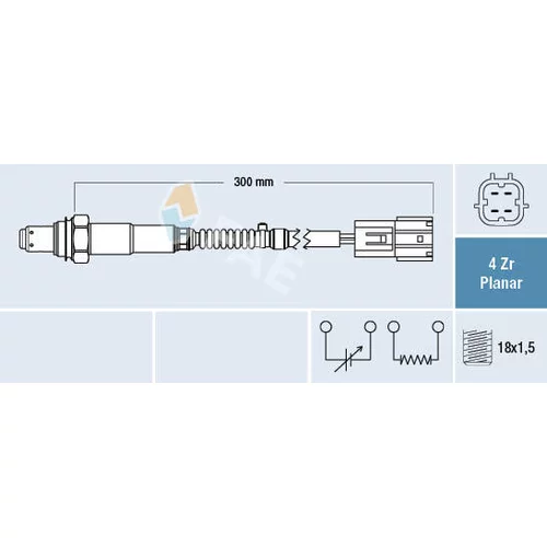 Lambda sonda FAE 77452