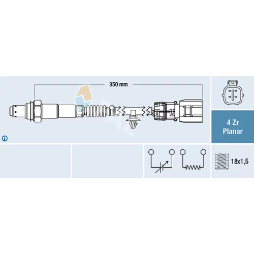 Lambda sonda FAE 77635