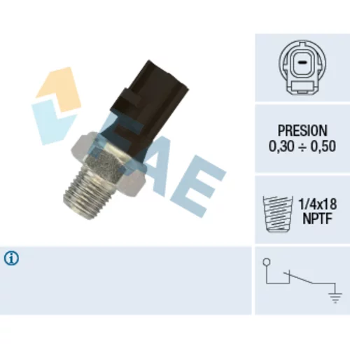 Olejový tlakový spínač FAE 12610