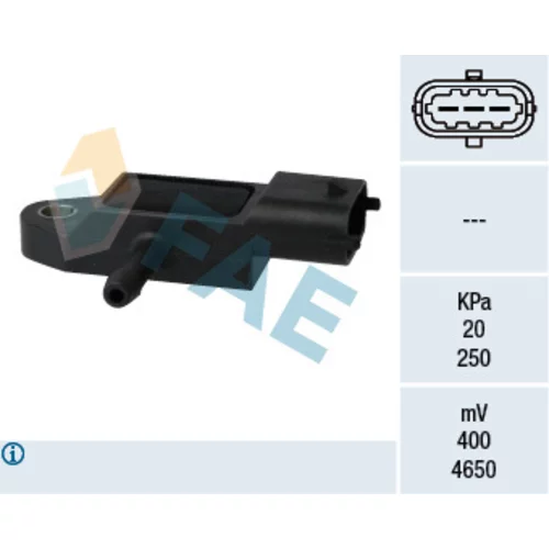 Snímač tlaku v sacom potrubí FAE 15106
